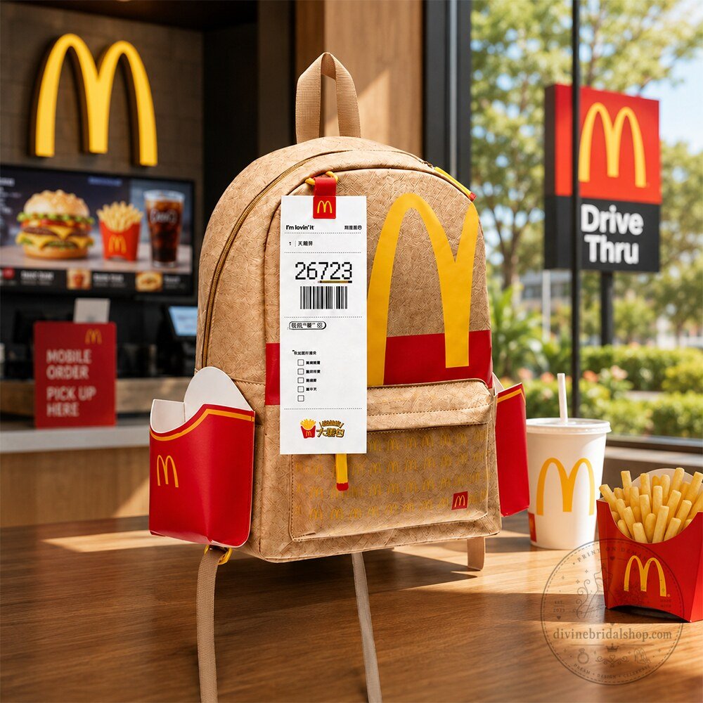 2026 McDonald's Large French Fries Bag