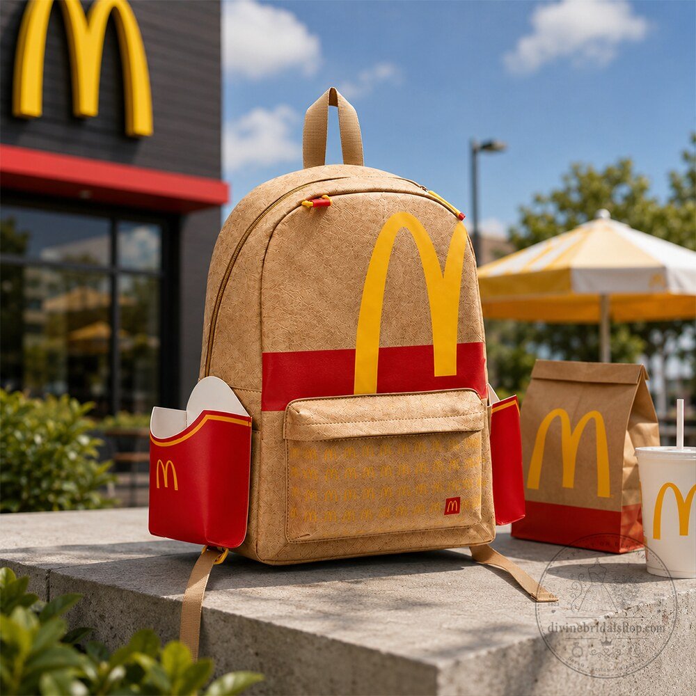 2026 McDonald's Large French Fries Bag 2026 McDonald's Large French Fries Fan Bag – image 2 of 3