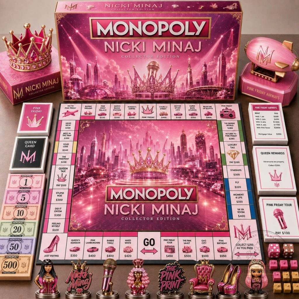 Nicki Minaj Monopoly Collector Edition Board Game Nicki Minaj Monopoly Collector Edition Board Game