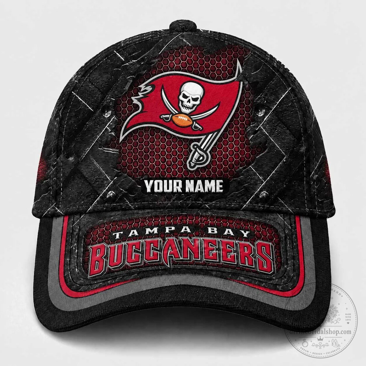 Customized Tampa Bay Buccaneers Fan Cap Hat for Football Enthusiasts