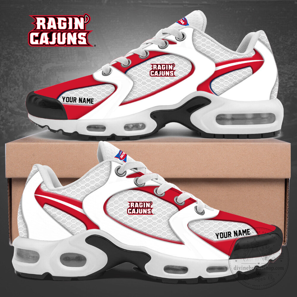 Louisiana Ragin' Cajuns Personalized Air Max Plus Sneakers