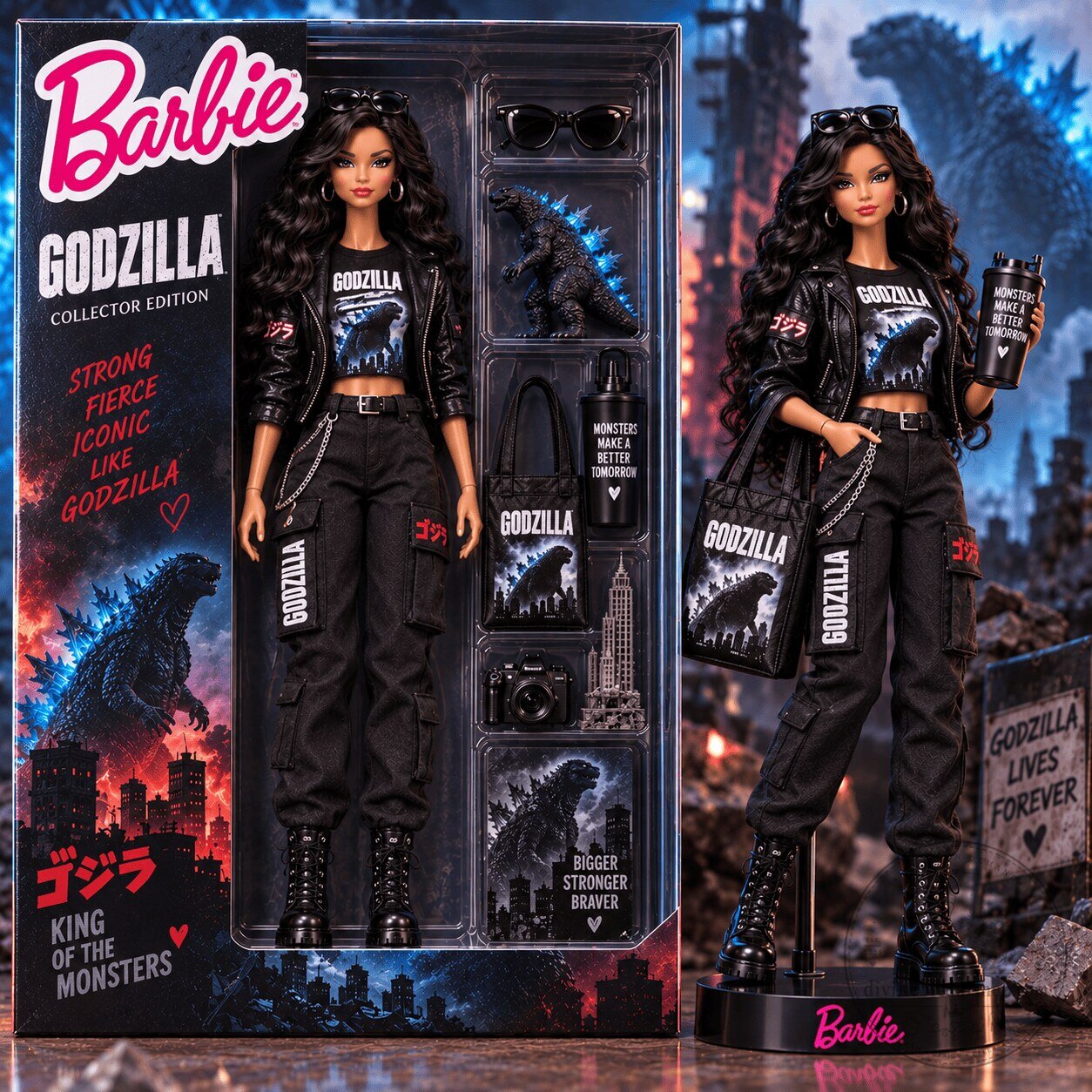 Barbie Godzilla Collector Edition King of the Monsters Fashion Doll