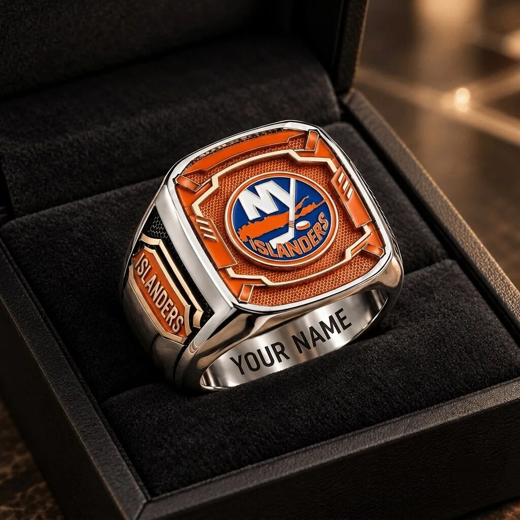 New York Islanders National Hockey League Custom Fan Championship Ring