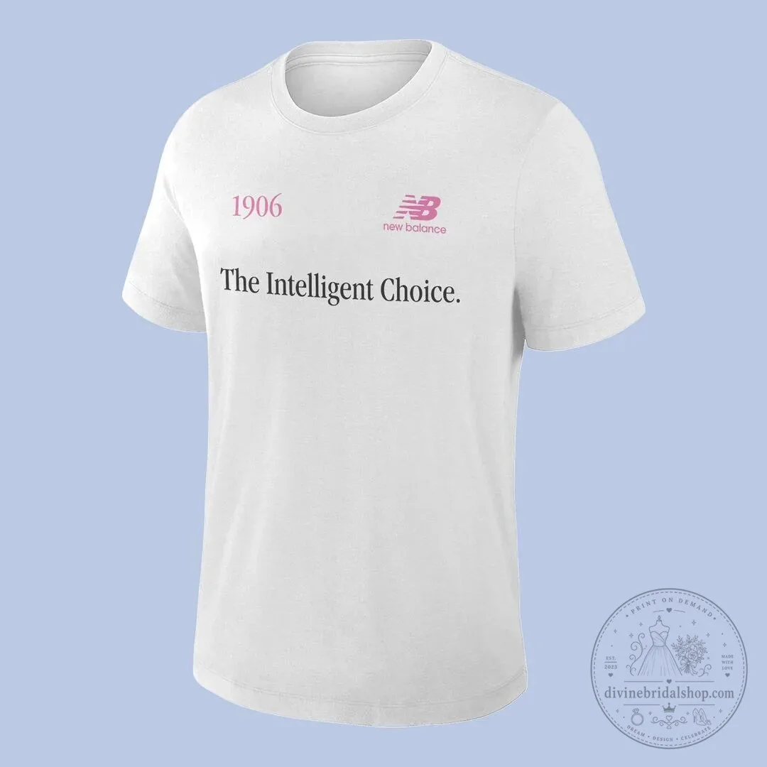 Buffalo Bills New Balance The Intelligent Choice White T-Shirt 4 Buffalo Bills New Balance The Intelligent Choice White T-Shirt