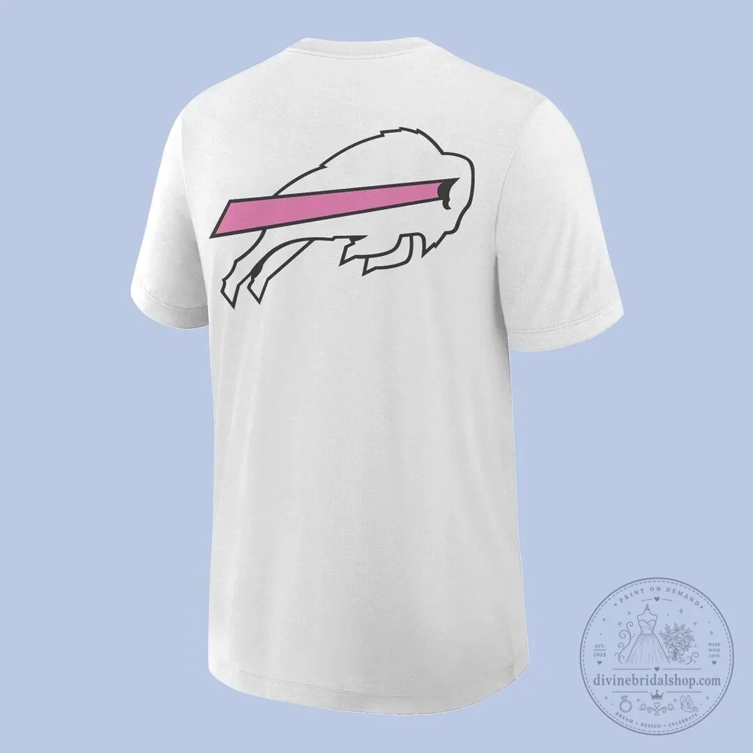 Buffalo Bills New Balance The Intelligent Choice White T-Shirt 5 Buffalo Bills New Balance The Intelligent Choice White T-Shirt