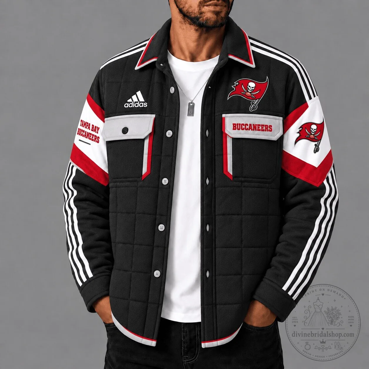 Tampa Bay Buccaneers National Football League Quilted Jacket