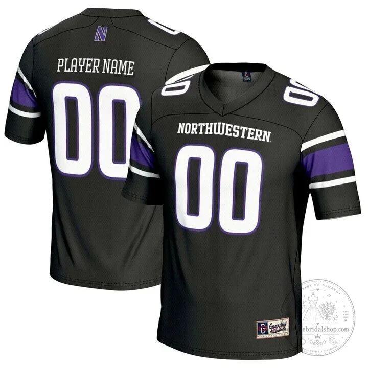 Northwestern Wildcats Gameday Football Jersey Custom Player Name and Number