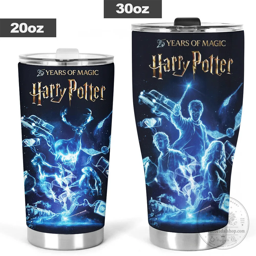 Harry Potter 25th Anniversary Magic Scene Stainless Steel Tumbler 7 Harry Potter 25th Anniversary Magic Scene Stainless Steel Tumbler