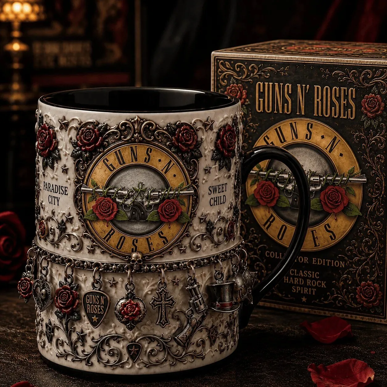 Guns N' Roses Paradise City Sweet Child Of Mine Collectible Mug