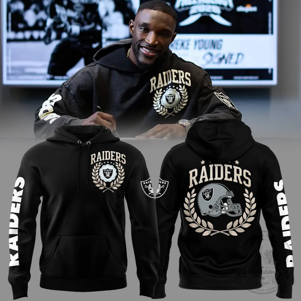 Las Vegas Raiders Football Dareke Young Hoodie