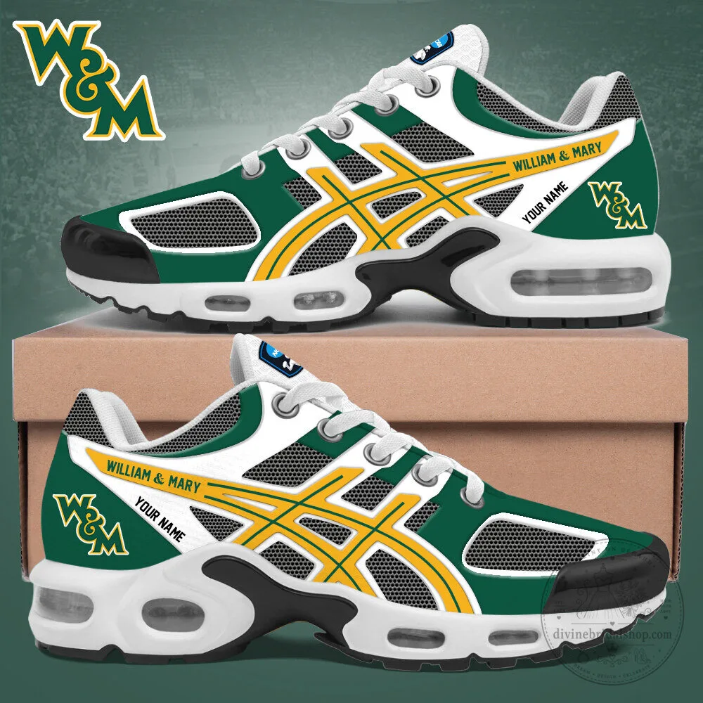 William & Mary Tribe Personalized Air Max Plus Sneakers Running Shoes 1 William & Mary Tribe Personalized Air Max Plus Sneakers Running Shoes