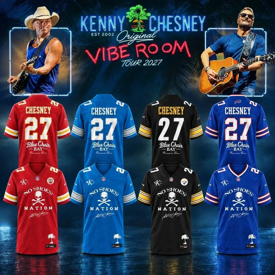 Kenny Chesney No Shoes Nation Football Jersey Vibe Room Tour 2027