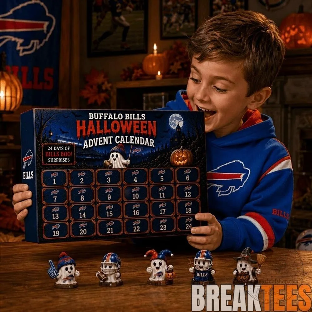 Buffalo Bills Halloween Advent Calendar 24 Days Countdown Figurine Set 4 Buffalo Bills Halloween Advent Calendar 24 Days Countdown Figurine Set