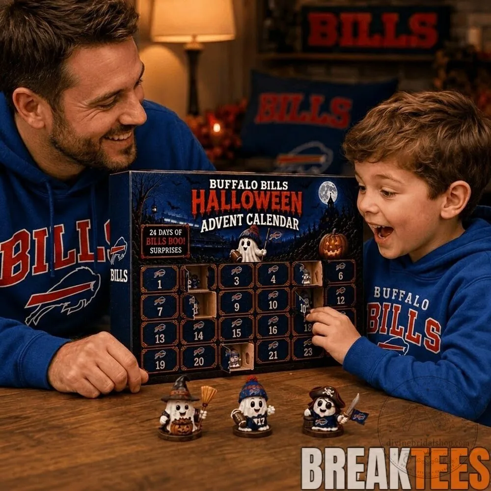 Buffalo Bills Halloween Advent Calendar 24 Days Countdown Figurine Set 5 Buffalo Bills Halloween Advent Calendar 24 Days Countdown Figurine Set
