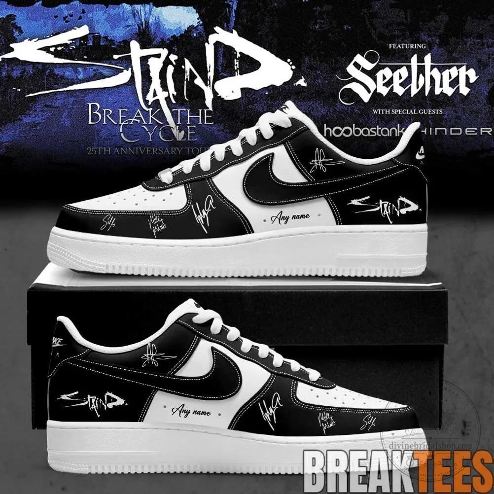 Staind Break The Cycle 25th Anniversary Tour Signature Custom Shoes 5 Staind Break The Cycle 25th Anniversary Tour Signature Custom Shoes