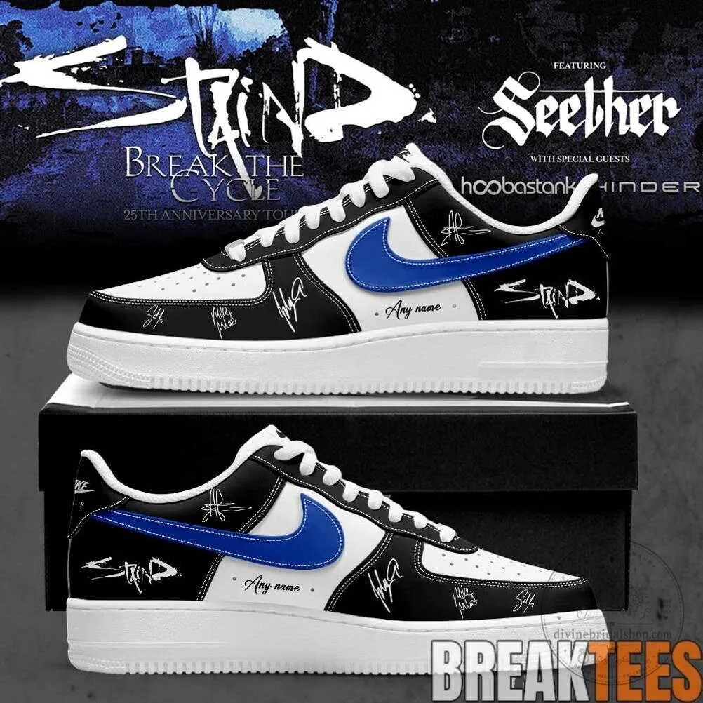 Staind Break The Cycle 25th Anniversary Tour Signature Custom Shoes 7 Staind Break The Cycle 25th Anniversary Tour Signature Custom Shoes