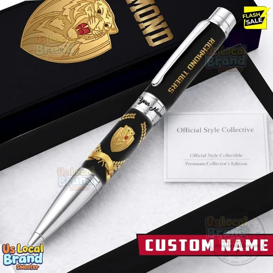 Richmond Tigers Australian Football League Custom Rollerball Pen