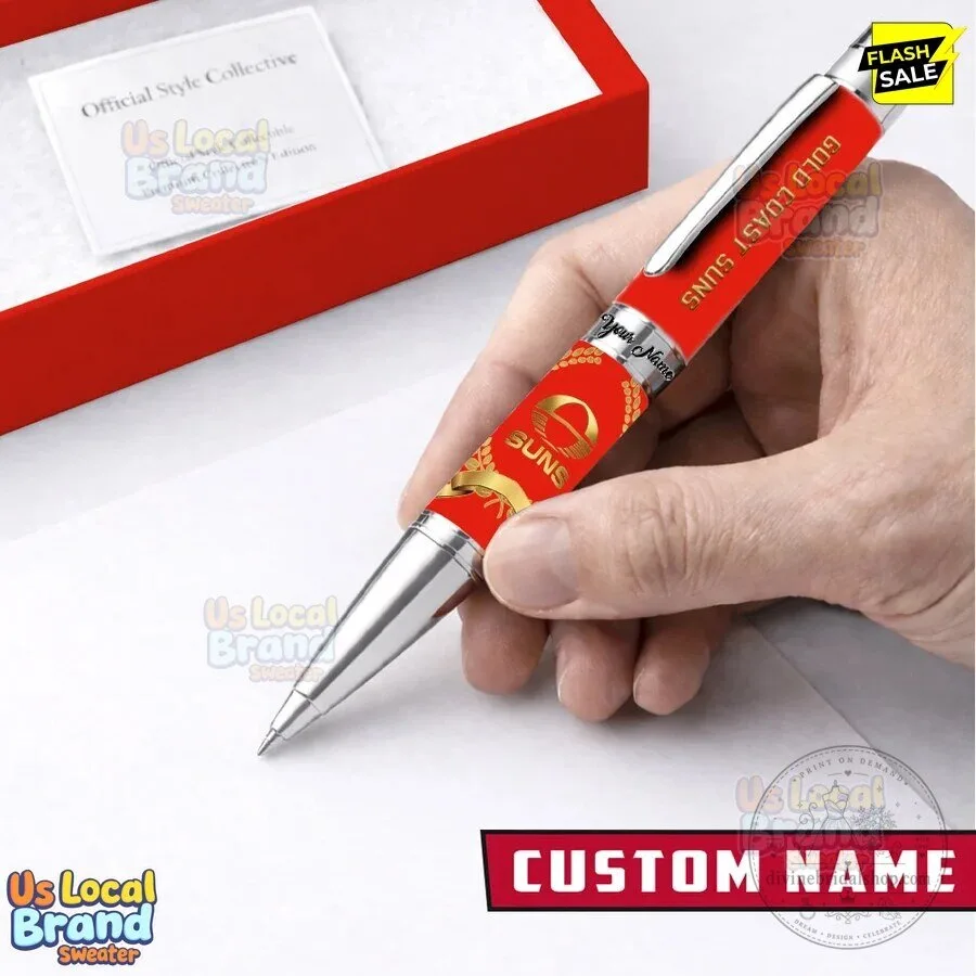 Gold Coast Suns Australian Rules Football Club Commemorative Rollerball Pen 3 Gold Coast Suns Australian Rules Football Club Commemorative Rollerball Pen
