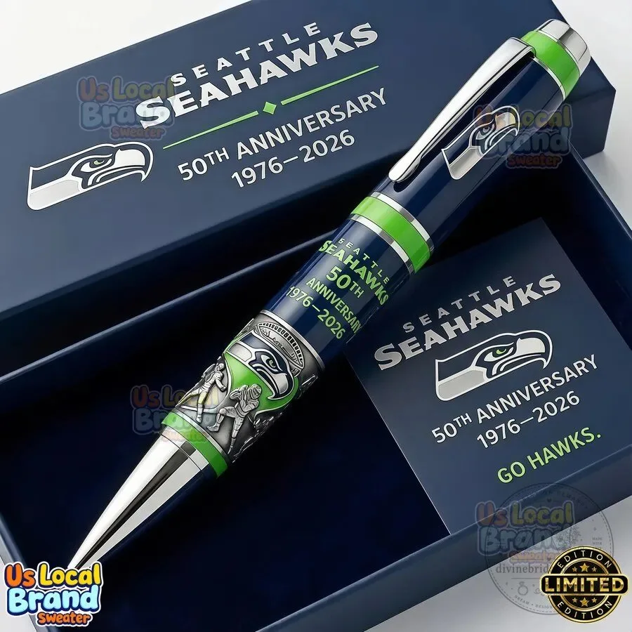 Seattle Seahawks 50th Anniversary Commemorative Rollerball Pen