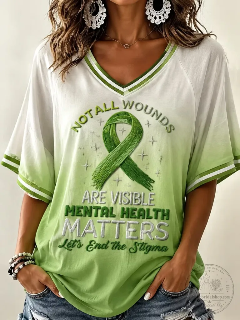 Mental Health Awareness Shirt Not All Wounds Are Visible Mental Health Matters T-Shirt 1 Mental Health Awareness Shirt Not All Wounds Are Visible Mental Health Matters T-Shirt