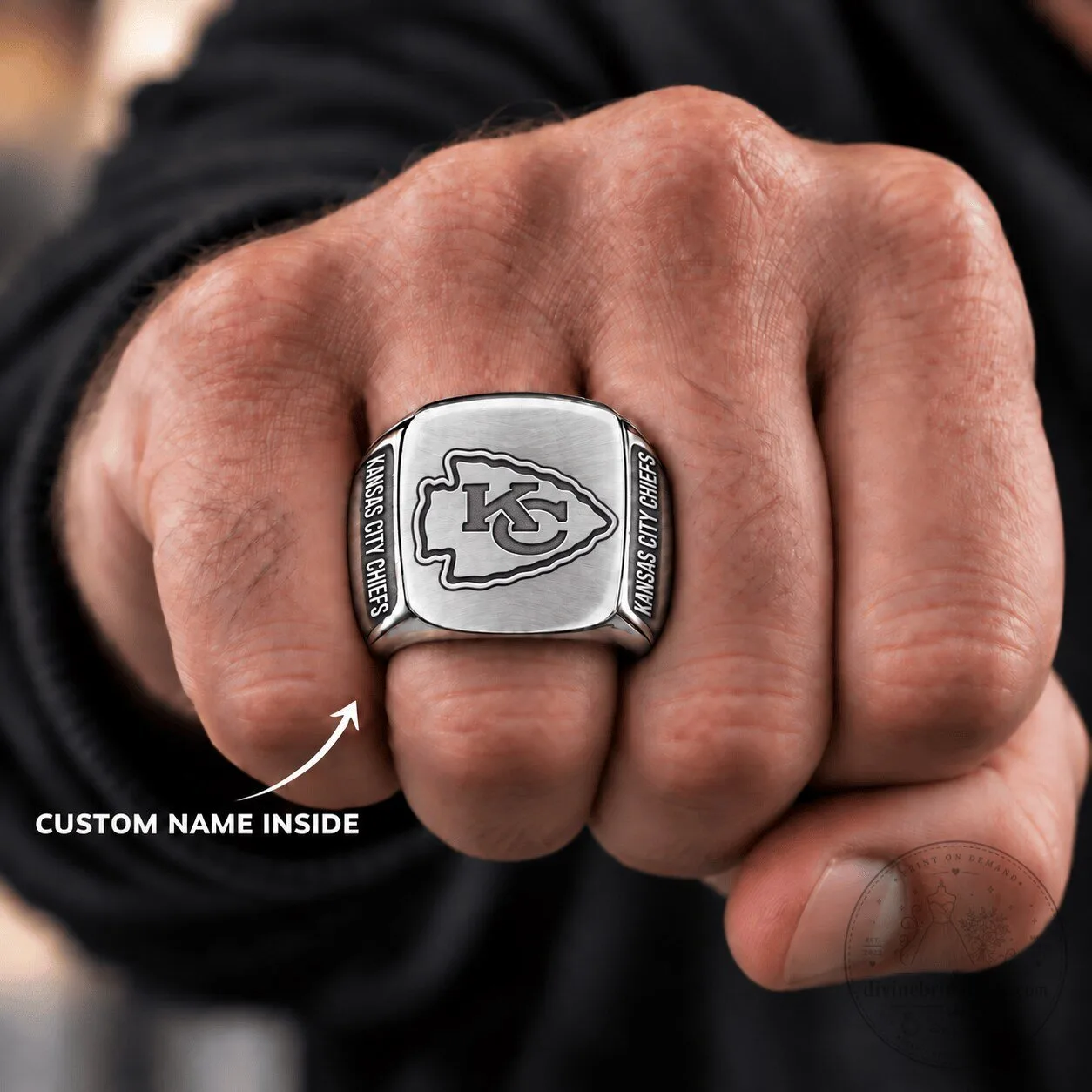 Kansas City Chiefs Custom Engraved Super Bowl Championship Ring 1 Kansas City Chiefs Custom Engraved Super Bowl Championship Ring