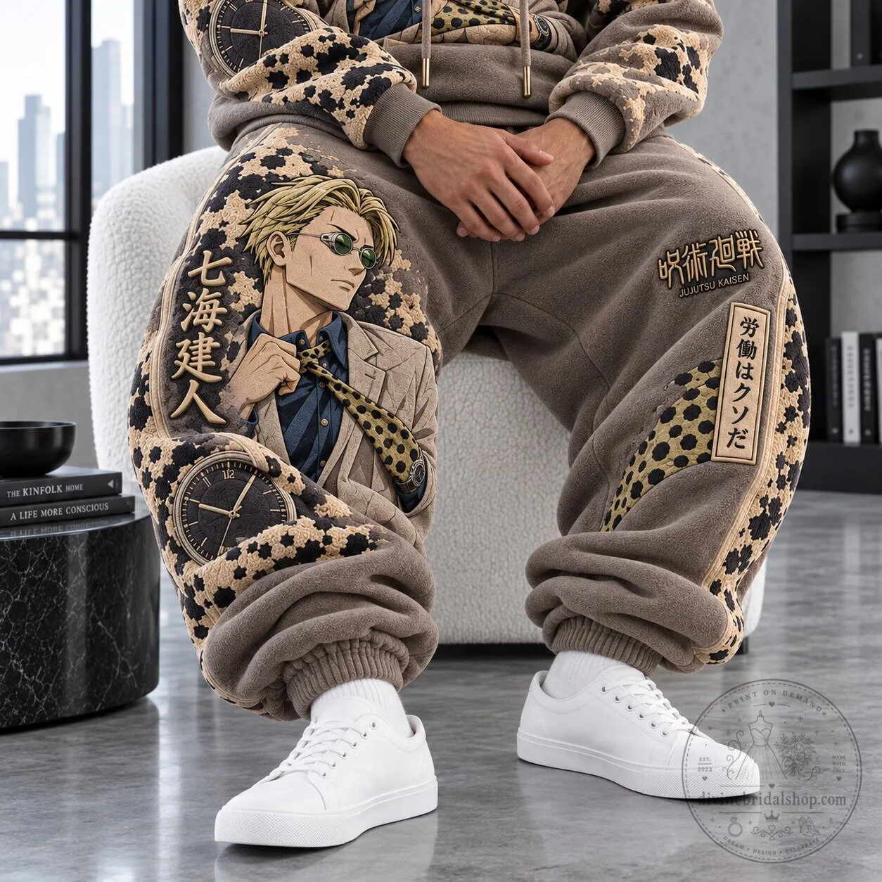 Jujutsu Kaisen Kento Nanami Anime Sweatpants