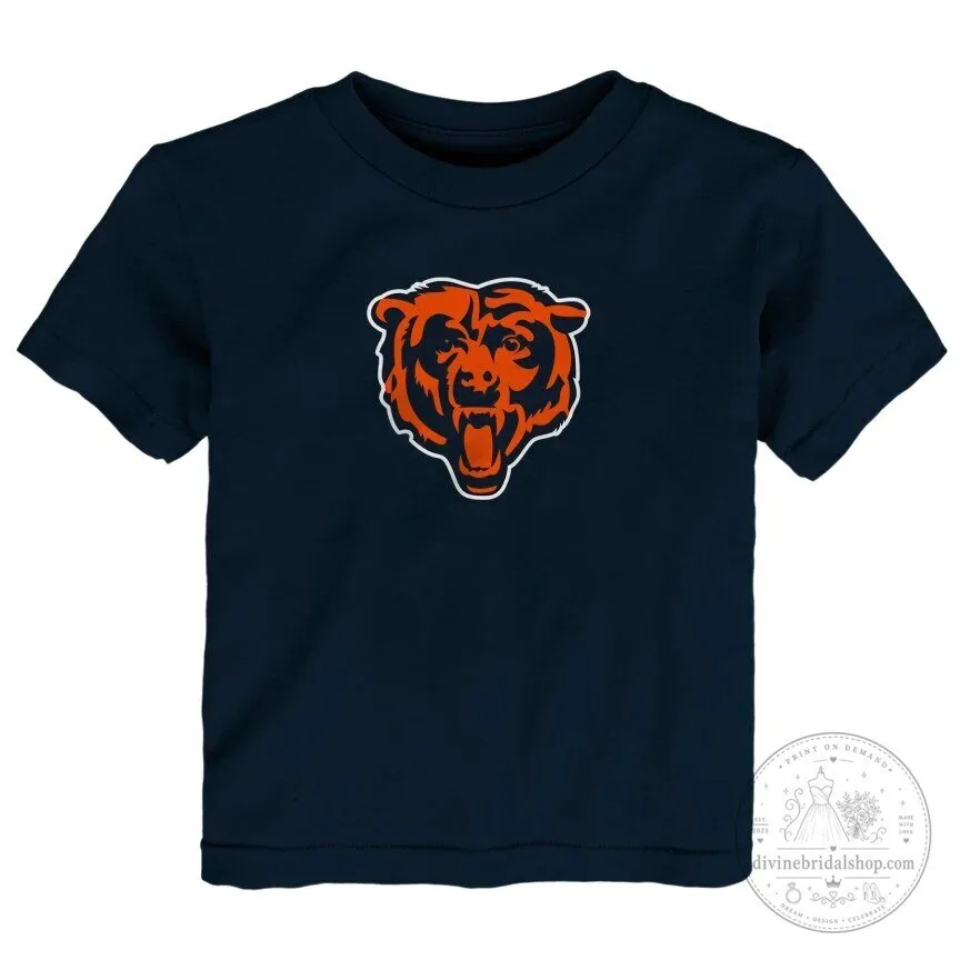 Chicago Bears Toddler Navy Primary Logo Short Sleeve T-Shirt 1 Chicago Bears Toddler Navy Primary Logo Short Sleeve T-Shirt