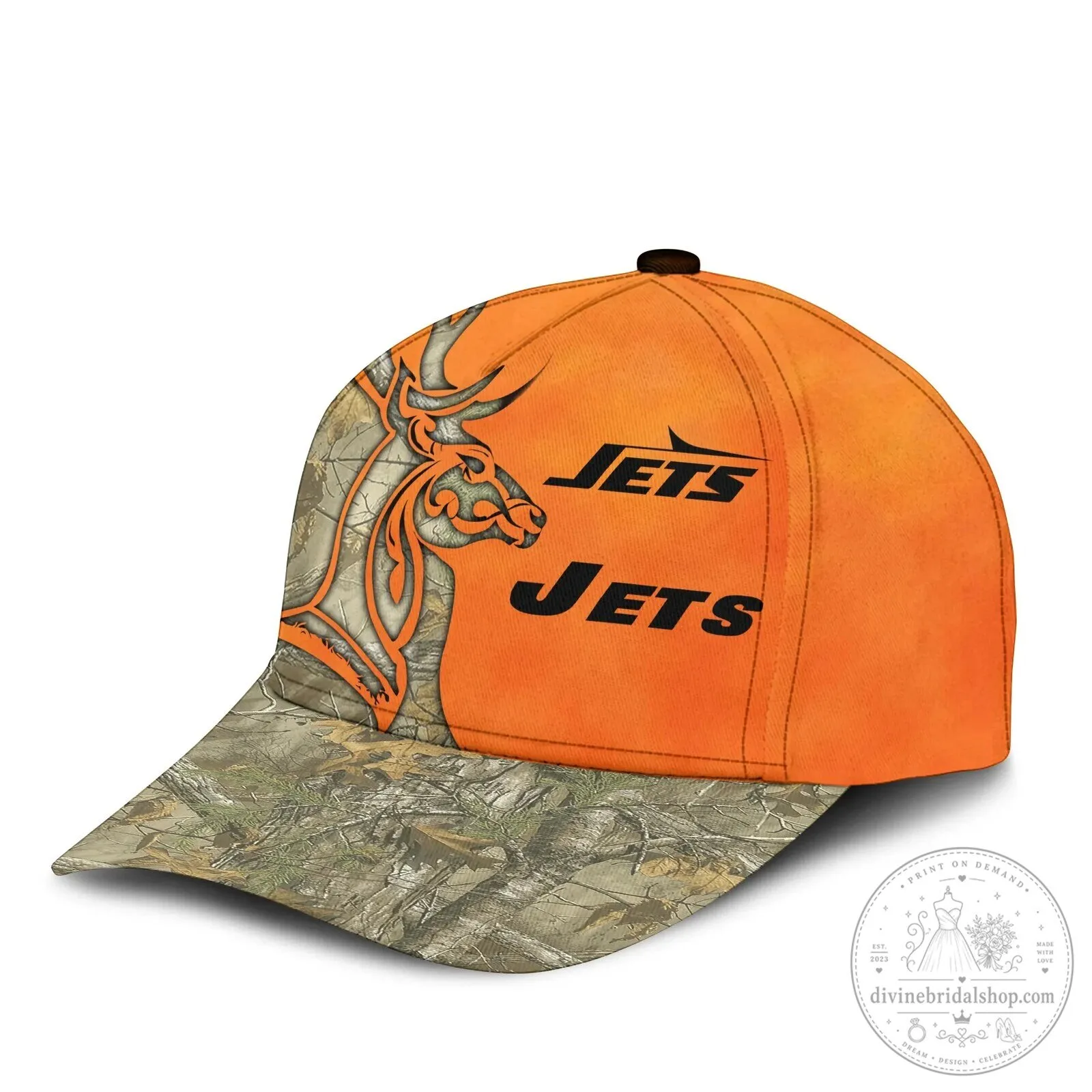 New York Jets Hunting Camouflage Deer Antler Orange Baseball Cap Hat 10 New York Jets Hunting Camouflage Deer Antler Orange Baseball Cap Hat
