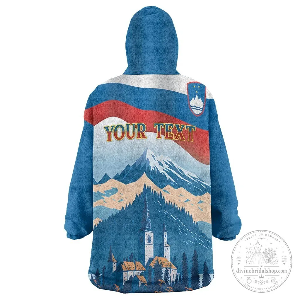 Slovenia Independence Day Wearable Blanket Hoodie 4 Slovenia Independence Day Wearable Blanket Hoodie