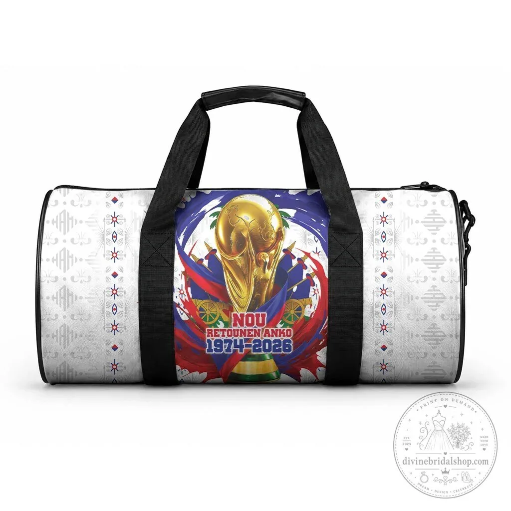 Haiti Grenadiers Alaso Nou Retounen Anko Duffle Bag
