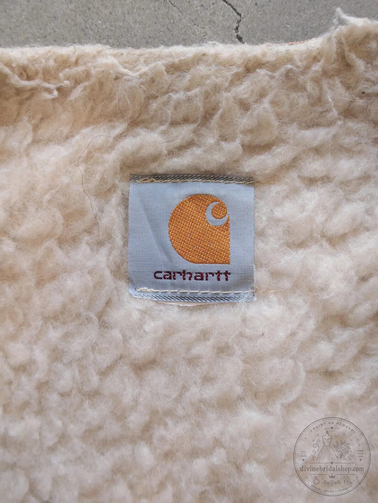 Vintage Brown Carhartt Sherpa-Lined Vest 5 Vintage Brown Carhartt Sherpa-Lined Vest