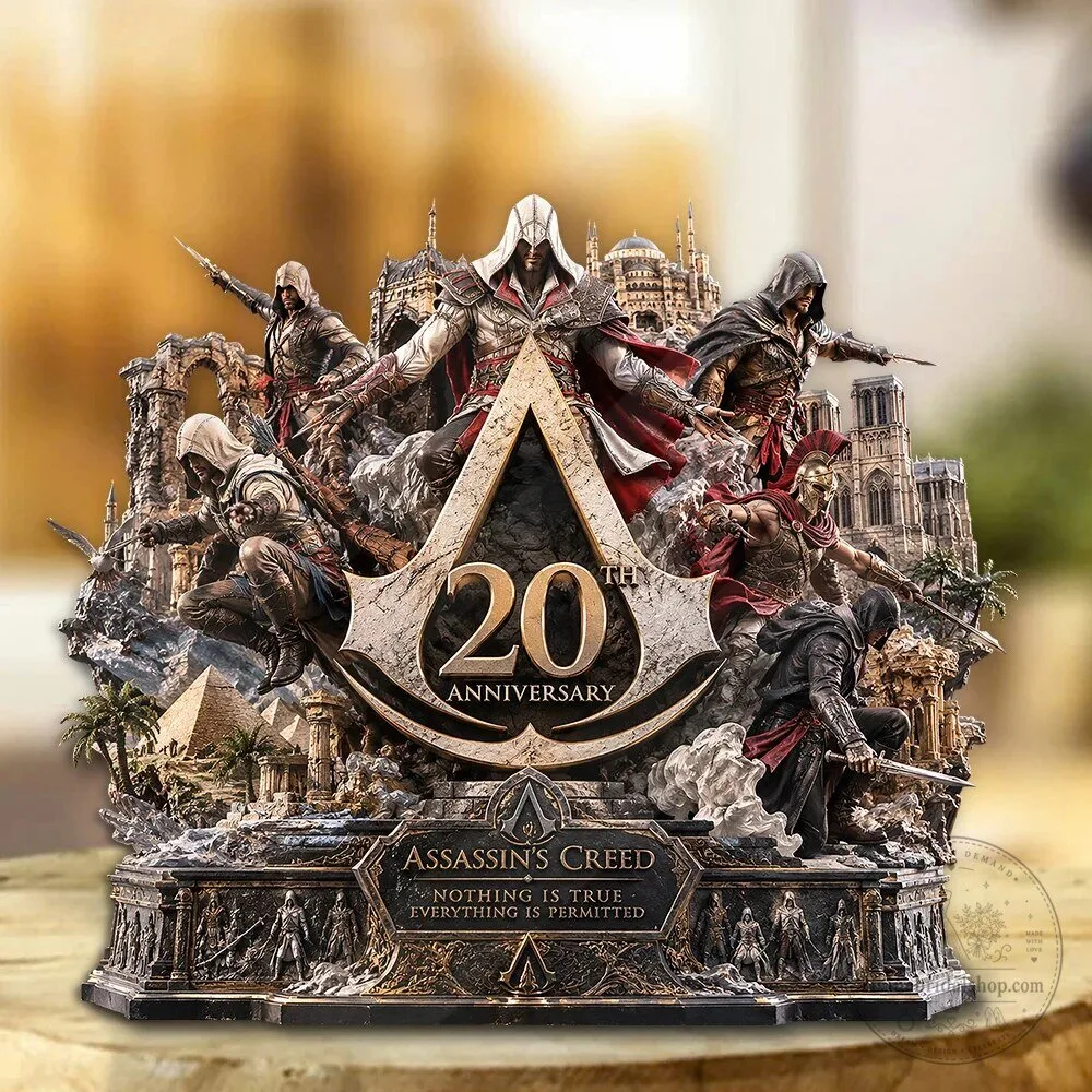 Collectible Figurine Statue for Assassin's Creed 20th Anniversary