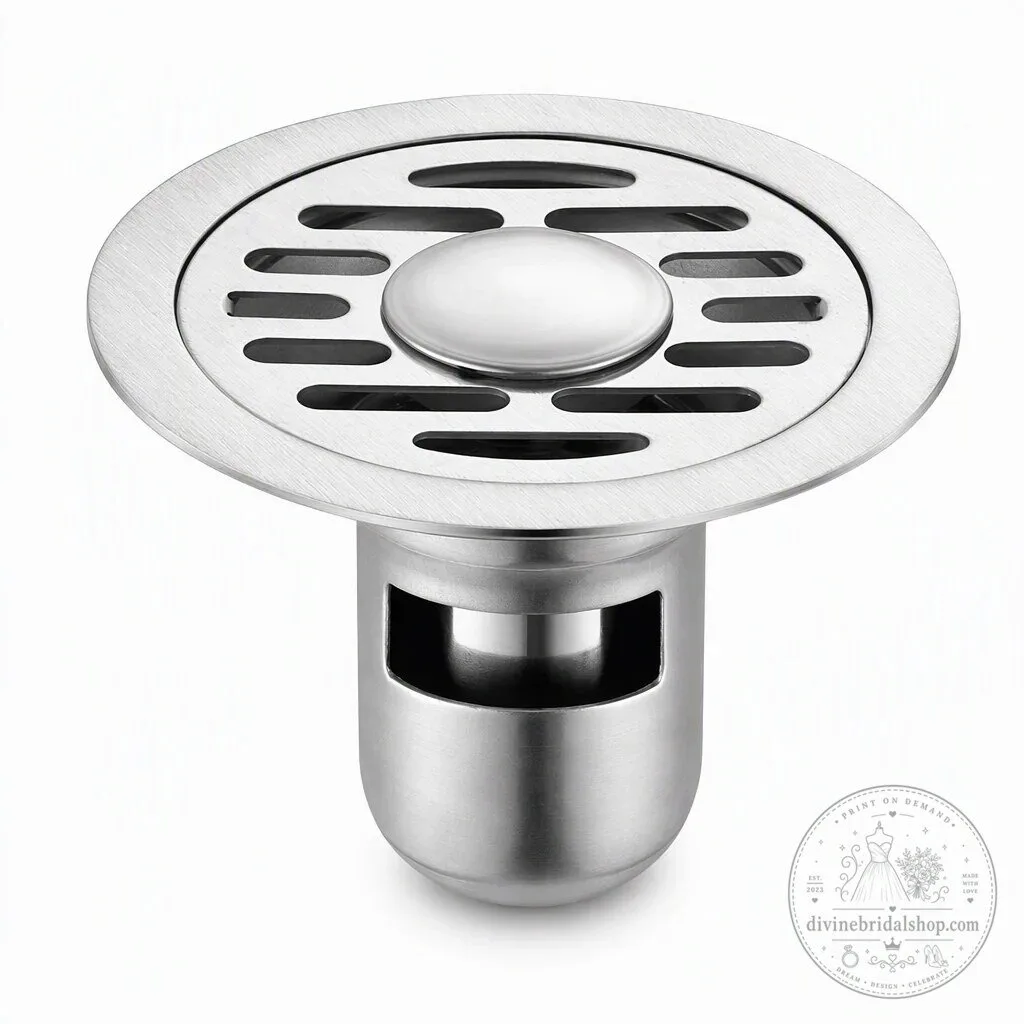 Odorless Stainless Steel Floor Drain with Anti-Odor Core and Rapid Drainage 31 Odorless Stainless Steel Floor Drain with Anti-Odor Core and Rapid Drainage