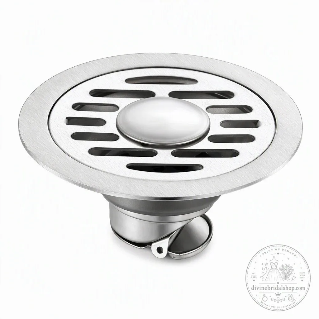 Odorless Stainless Steel Floor Drain with Anti-Odor Core and Rapid Drainage 33 Odorless Stainless Steel Floor Drain with Anti-Odor Core and Rapid Drainage
