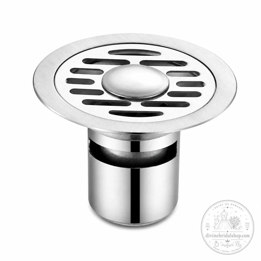 Odorless Stainless Steel Floor Drain with Anti-Odor Core and Rapid Drainage 35 Odorless Stainless Steel Floor Drain with Anti-Odor Core and Rapid Drainage