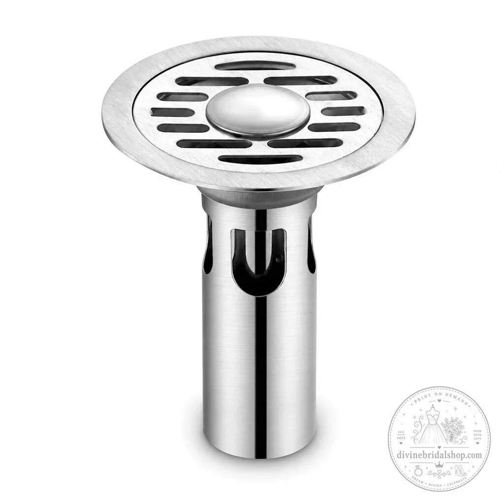 Odorless Stainless Steel Floor Drain with Anti-Odor Core and Rapid Drainage 40 Odorless Stainless Steel Floor Drain with Anti-Odor Core and Rapid Drainage