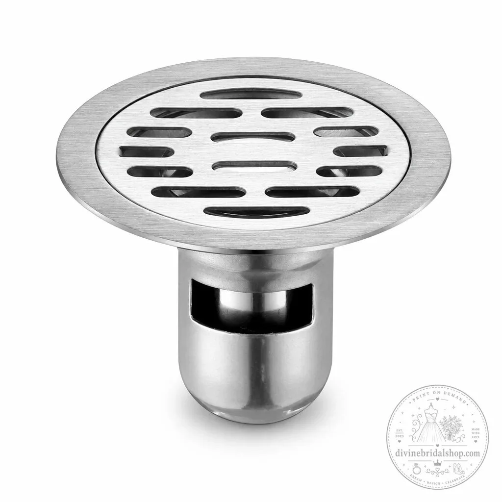 Odorless Stainless Steel Floor Drain with Anti-Odor Core and Rapid Drainage 43 Odorless Stainless Steel Floor Drain with Anti-Odor Core and Rapid Drainage