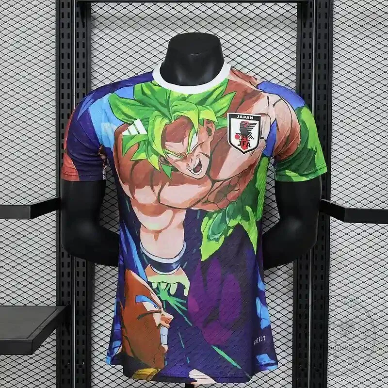 Dragon Ball Super Broly Japan National Football Team Soccer Jersey